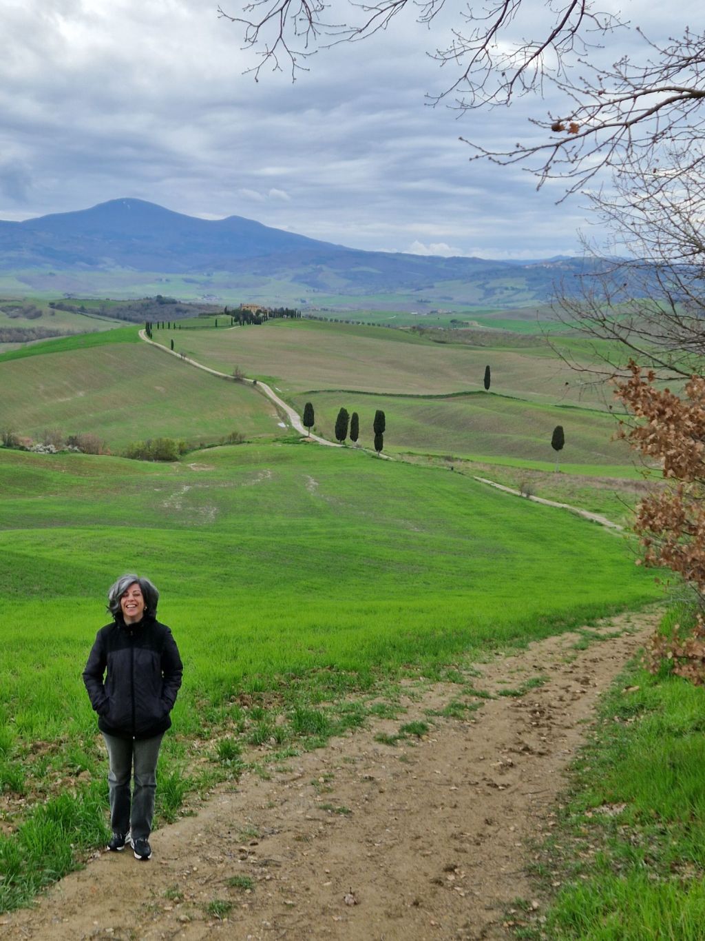 Val D’Orcia, in&nbsp;Toscana.